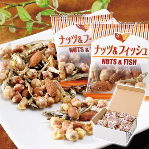 竹新 ナッツ＆フィッシュ NFN-35 1204-083 / 常温 送料無料 和菓子 ギフト 詰め合わせ セット