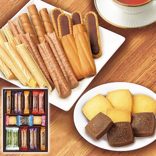 ブルボン 焼菓子詰合せ ハイセレクション HS-S 1205-085 / 常温 送料無料 クッキー ウエハース ギフト 詰め合わせ セット