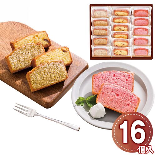 井桁堂 アーモンドリッチパウンド16個入 AP16 1206-025 / 常温 送料無料 パウンドケーキ ギフト 詰め合わせ セット