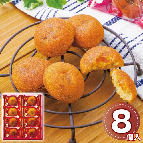 ひととえ 果実たっぷり ふじ林檎ケーキ 8個 RCB-10 1206-075 / 常温 送料無料 洋菓子 フルーツケーキ ギフト 詰め合わせ セット