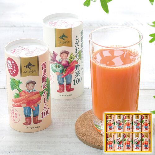 ＪＡふらの 富良野ジュースセット（富良野にんじん100×6本・富良野にんじんとこだわり野菜100×4本） FJS-A 1216-090 / 常温 送料無料 ジュース セット
