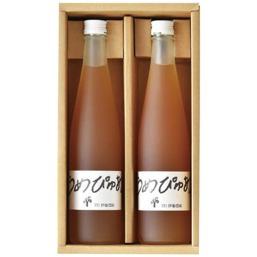 伊藤農園 うめぴゅあシロップ2本セット 500ml×2本 1101 1217-054 / 常温 送料無料 梅シロップ 南高梅