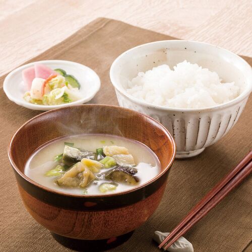 マルトモ 鰹節屋のこだわり椀（なめこの味噌汁・ほうれん草の味噌汁・なすの味噌汁・卵スープ各2個・海藻のお吸い物×1個） MS-15F 1221-077 / 常温 送料無料 セット