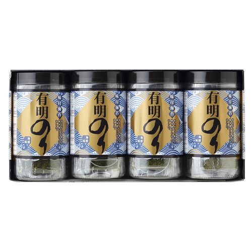 有明のり（味付海苔） 4個 / のり 常温 送料無料