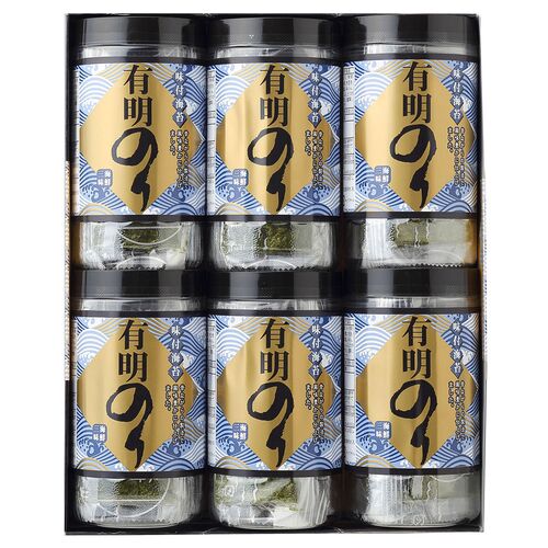 有明のり（味付海苔） 6個 / のり 常温 送料無料