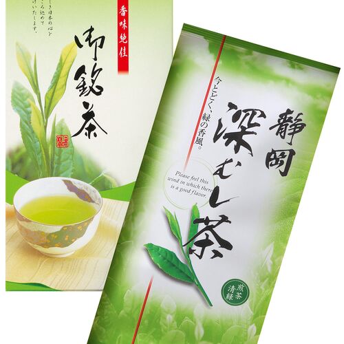 静岡銘茶 深むし茶（煎茶(清緑)80g×1） / 緑茶 お茶 常温 送料無料