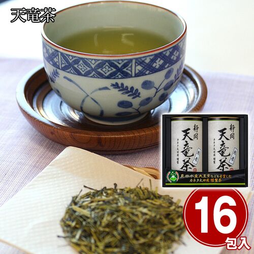 天竜茶（(煎茶ティーバッグ2g×8)×2） / 緑茶 お茶 常温 送料無料