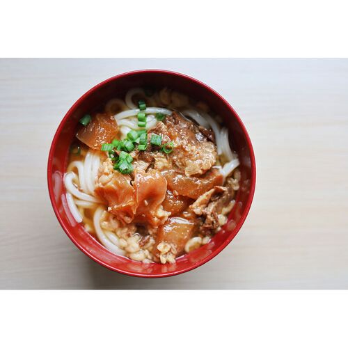 香川 オリーブ牛入り とろけるすじ煮込みうどん6人前 / 冷凍 送料無料