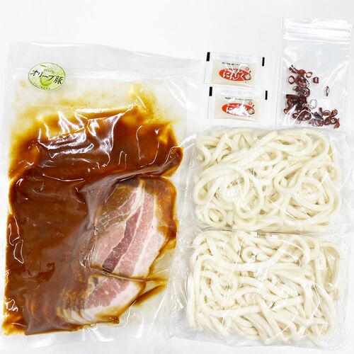 香川 オリーブ豚 旨辛チゲ鍋 2人前 / 冷凍 送料無料