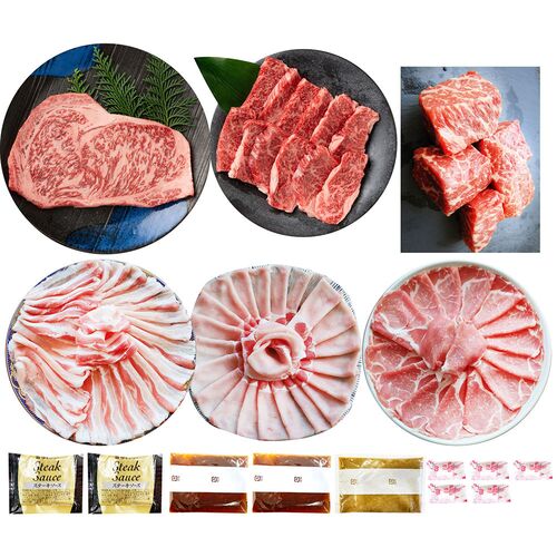 香川 オリーブ牛＆オリーブ豚オールスター食べ比べ / 冷凍 送料無料