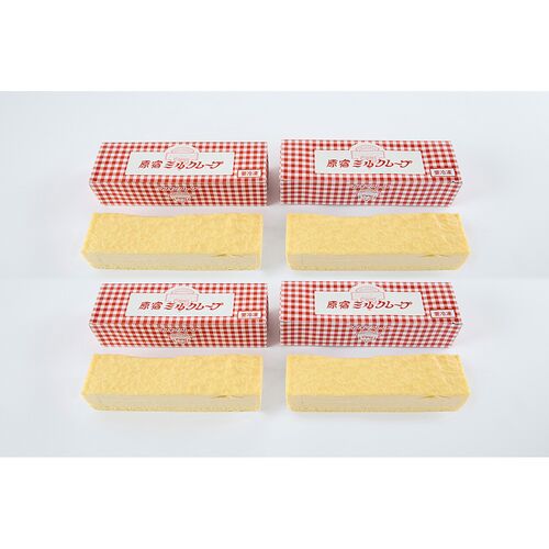 「マリオンクレープ」 原宿ミルクレープ4個セット / 冷凍 送料無料