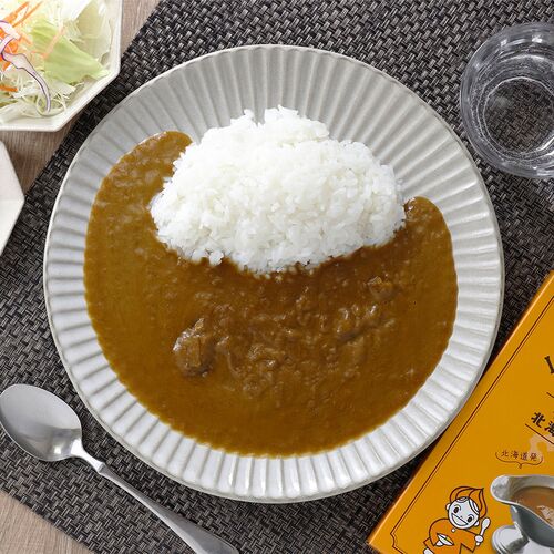 【倉入れ】リトルスプーン北海道熟成カレー （ケース入数：24, ロット：1） / カレー レトルト 常温 送料無料