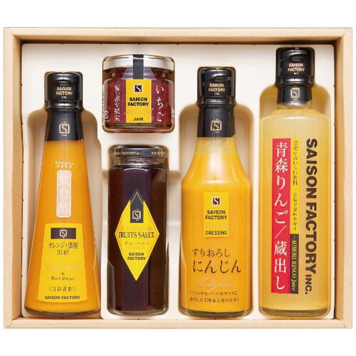 セゾンファクトリー セゾンセレクション SFVR-30IK 1229-035 / 常温 送料無料 セット ジャム ドレッシング
