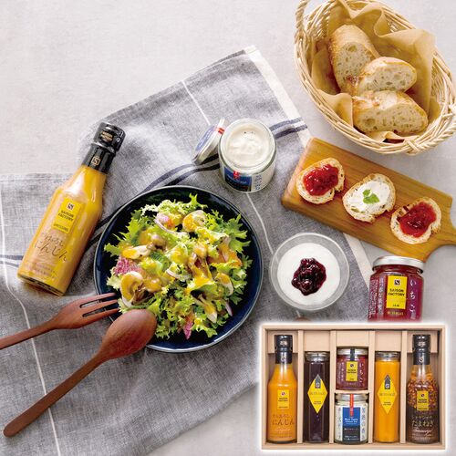 セゾンファクトリー ザ・セゾンファクトリー SVG-40NI 1229-047 / 常温 送料無料 セット ジャム ドレッシング