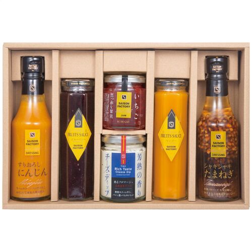 セゾンファクトリー ザ・セゾンファクトリー SVG-40NI 1229-047 / 常温 送料無料 セット ジャム ドレッシング