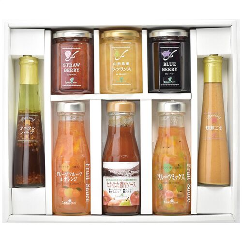 たかはたファーム バラエティセット（ジャム・ドレッシング・フルーツソース・ソース） Y-04AP 1230-064 / 常温 送料無料 セット