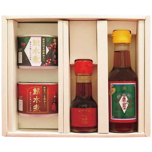 岩井の胡麻油 岩井の胡麻油＆鯖缶セット SB-1 1233-022 / 常温 送料無料 セット