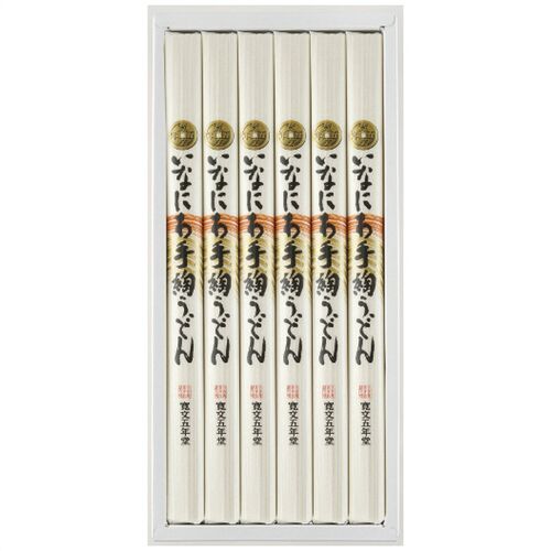 寛文五年堂 いなにわ手綯うどん 100g×6袋 GTS-30 1245-015 / 常温 送料無料 セット