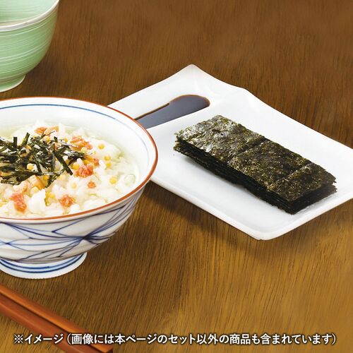 大森屋 卓上のり・ふりかけ詰合せ（味付のり(10切32枚)3個・ふりかけ(緑黄野菜・かつお各10袋1箱)） NTF-20G 1251-018 / 常温 送料無料 セット