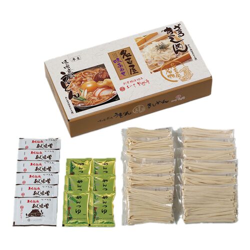 【上代厳守】名古屋味あわせ OAT-30 / 常温 送料無料 半生麺 きしめん うどん セット 名古屋