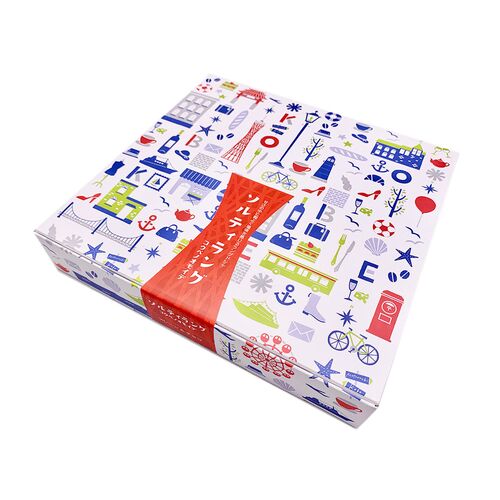 【倉入れ】コウベノオモイデ 神戸ソルティーラング アソート 10枚入り（ケース入数：26,ロット：1） / 常温 送料無料 クッキー ラングドシャ 神戸