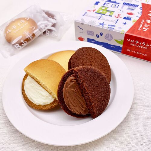 【倉入れ】コウベノオモイデ 神戸ソルティーラング アソート 10枚入り（ケース入数：26,ロット：1） / 常温 送料無料 クッキー ラングドシャ 神戸