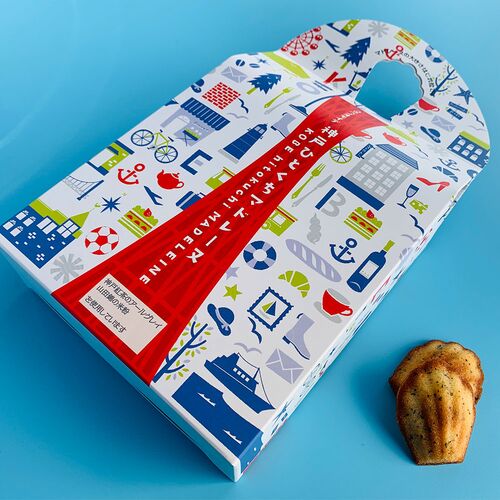 【倉入れ】コウベノオモイデ 神戸ひとくちマドレーヌ 12個（ケース入数：30,ロット：1） / 常温 送料無料 マドレーヌ 神戸