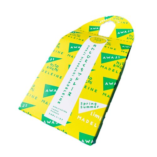 【倉入れ】【期間限定】あわじひとくちマドレーヌ 春夏限定（淡路島レモン）6個（ケース入数：40,ロット：1） / 常温 送料無料 マドレーヌ 淡路島