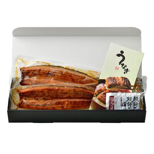 完全無投薬 鹿児島県産うなぎ蒲焼 約140g×2（タレ、山椒付） / 国産 ウナギ 鰻 冷凍 送料無料
