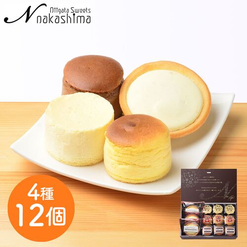 新潟4種のチーズケーキ / 冷凍 送料無料 セット 詰め合わせ ギフト チーズケーキ