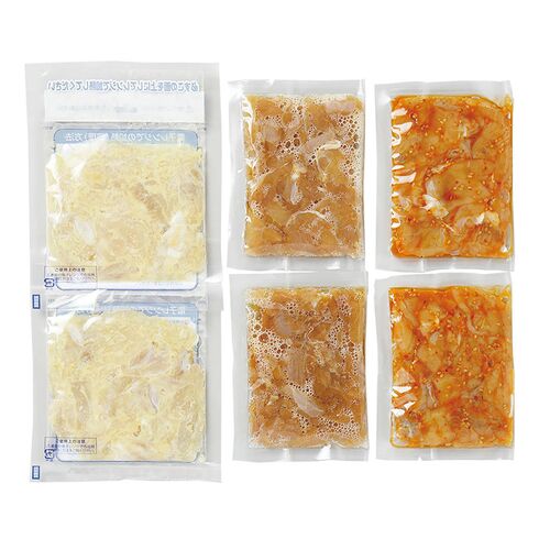 【母の日】 ふく小分け丼ぶり・珍味セット（６食入） 母KDC 1853-507 【二重包装不可】《お届け期間：2026年5月8日～2026年5月10日》 / 冷凍 送料無料 セット ギフト ふぐ フグ