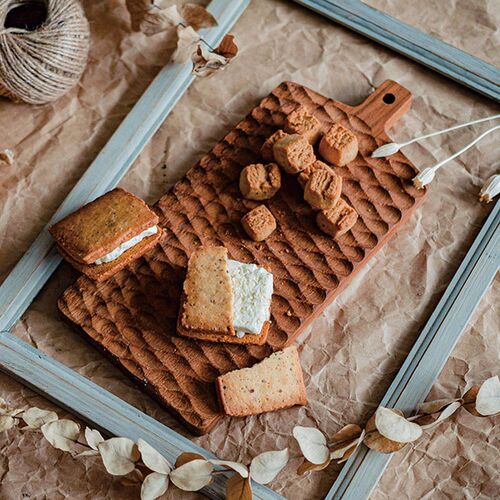 【母の日】 CHEESE CAVERYギフトセットS  1854-080 【二重包装不可】《お届け期間：2026年5月8日～2026年5月10日》 / 常温 送料無料 セット ギフト クッキー サンド チーズ