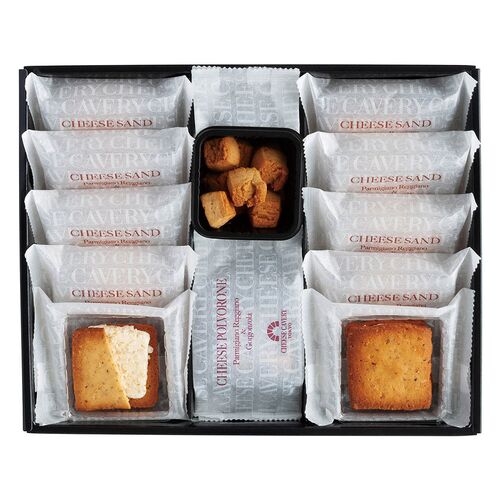 【母の日】 CHEESE CAVERYギフトセットS  1854-080 【二重包装不可】《お届け期間：2026年5月8日～2026年5月10日》 / 常温 送料無料 セット ギフト クッキー サンド チーズ