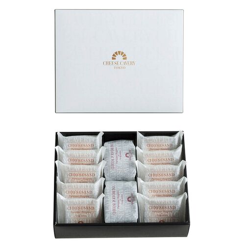 【母の日】 CHEESE CAVERYギフトセットS  1854-080 【二重包装不可】《お届け期間：2026年5月8日～2026年5月10日》 / 常温 送料無料 セット ギフト クッキー サンド チーズ