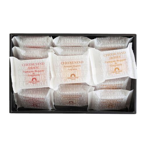 【母の日】 CHEESE CAVERYチーズサンドギフト18個入  1854-105 【二重包装不可】《お届け期間：2026年5月8日～2026年5月10日》 / 常温 送料無料 セット ギフト クッキー サンド チーズ