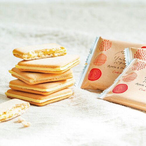 【母の日】 りんごとバター。3種ギフトM  1854-129 【二重包装不可】《お届け期間：2026年5月8日～2026年5月10日》 / 常温 送料無料 セット ギフト フィナンシェ クッキー タルト