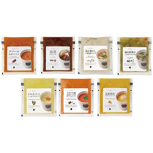 【母の日】 バラエティ7種詰合せ 106007A 1854-307 【二重包装不可】《お届け期間：2026年5月8日～2026年5月10日》 / 冷凍 送料無料 セット ギフト スープ