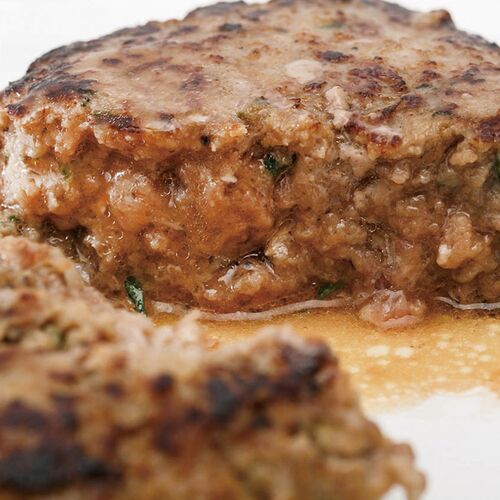 【母の日】 ラ・ベットラ・ダ・オチアイ落合務監修 香味野菜と牛肉のハンバーグ 950370 1854-333 【二重包装不可】《お届け期間：2026年5月8日～2026年5月10日》 / 冷凍 送料無料 セット ギフト ハンバーグ