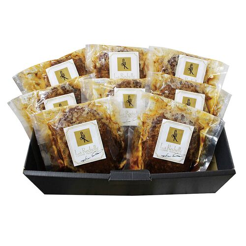 【母の日】 ラ・ロシェル坂井宏行監修 お肉の旨みをとじこめたデミグラスソースハンバーグ 950011 1854-383 【二重包装不可】《お届け期間：2026年5月8日～2026年5月10日》 / 冷凍 送料無料 セット ギフト ハンバーグ