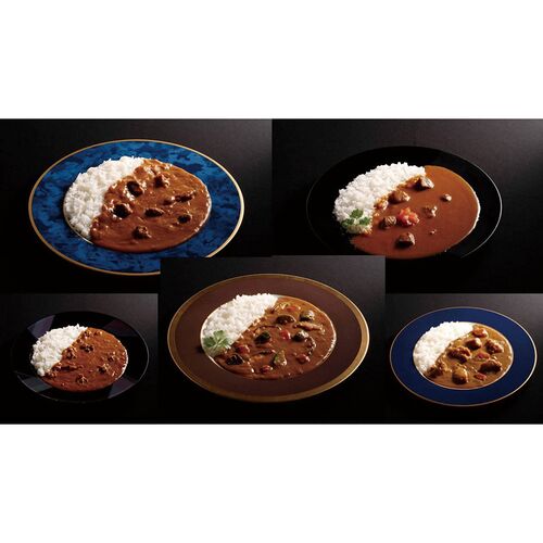 【母の日】 有名シェフ監修銘店レストランカレー5種 920443 1854-509 【二重包装不可】《お届け期間：2026年5月8日～2026年5月10日》 / 常温 送料無料 セット ギフト カレー