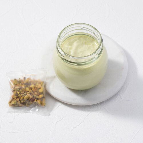 【母の日】 ピスタチオプリン QP-P5M 1854-600 【二重包装不可】《お届け期間：2026年5月8日～2026年5月10日》 / 冷凍 送料無料 セット ギフト プリン ピスタチオ