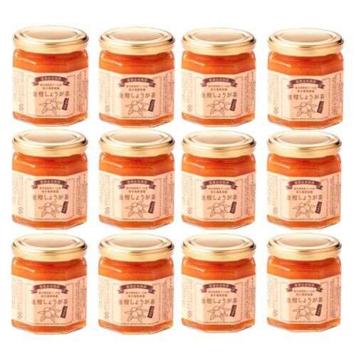 金柑しょうが茶190g 12個入（1ケース） / 常温 送料無料 ギフト きんかん 生姜茶