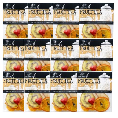 ドライフルーツティー紅茶 12個入（1ケース） / 常温 送料無料 ギフト 紅茶 和紅茶 フルーツティー