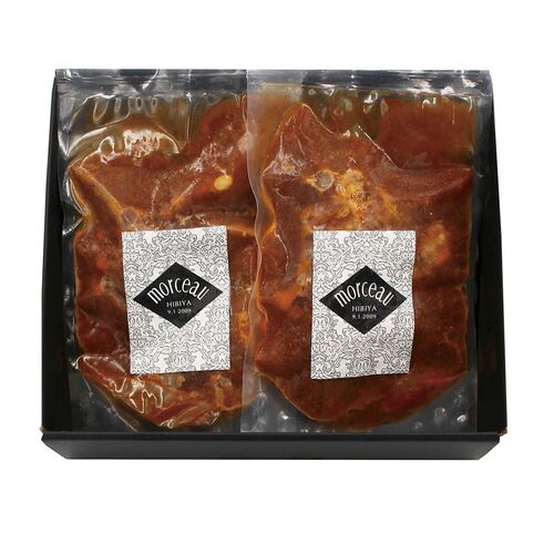 【父の日】 モルソー秋元さくら監修 牛すね肉の赤ワイン煮込み（150g×2） 950256 1857-478 【二重包装不可】《お届け期間：2026年6月19日～2026年6月21日》 / 冷凍 送料無料 セット ギフト