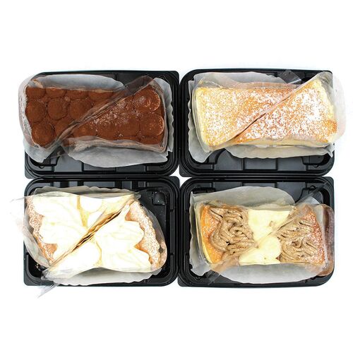 【父の日】【大阪】果物のサオコマ本店監修 バラエティケーキセット 4種計8個 SAO_S2C2M2R2 1857-644 【二重包装不可】《お届け期間：2026年6月19日～2026年6月21日》 / 冷凍 送料無料 セット ギフト ケーキ セット