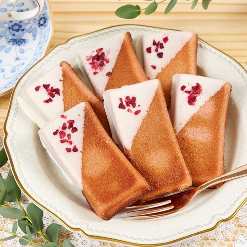 滋賀 「Dragee」 いちごのフィナンシェ 6個入BOX / 常温 送料無料 ドラジェ