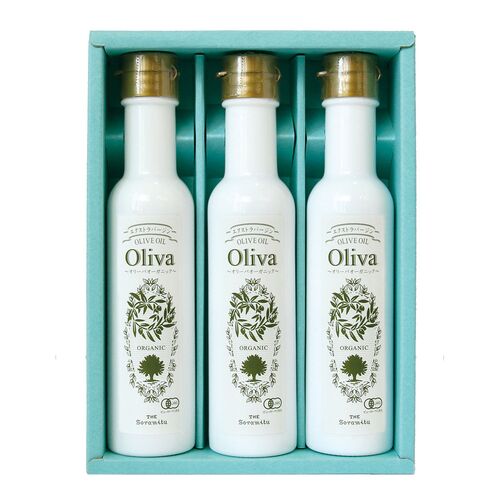 有機EXオリーブオイルギフト 3本 / 常温 送料無料 詰め合わせ セット