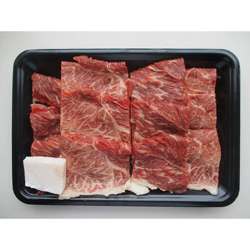 山形 米沢牛 焼肉用（かた）800g / 冷凍 送料無料 牛肉 黒毛和牛 国産