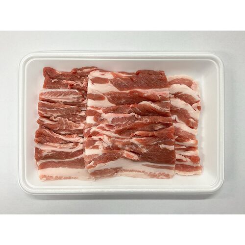 山形 天元豚 ばら焼肉用800g / 冷凍 送料無料 豚肉 国産