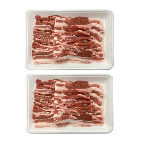 山形 天元豚 ばら焼肉用750g×2 / 冷凍 送料無料 豚肉 国産